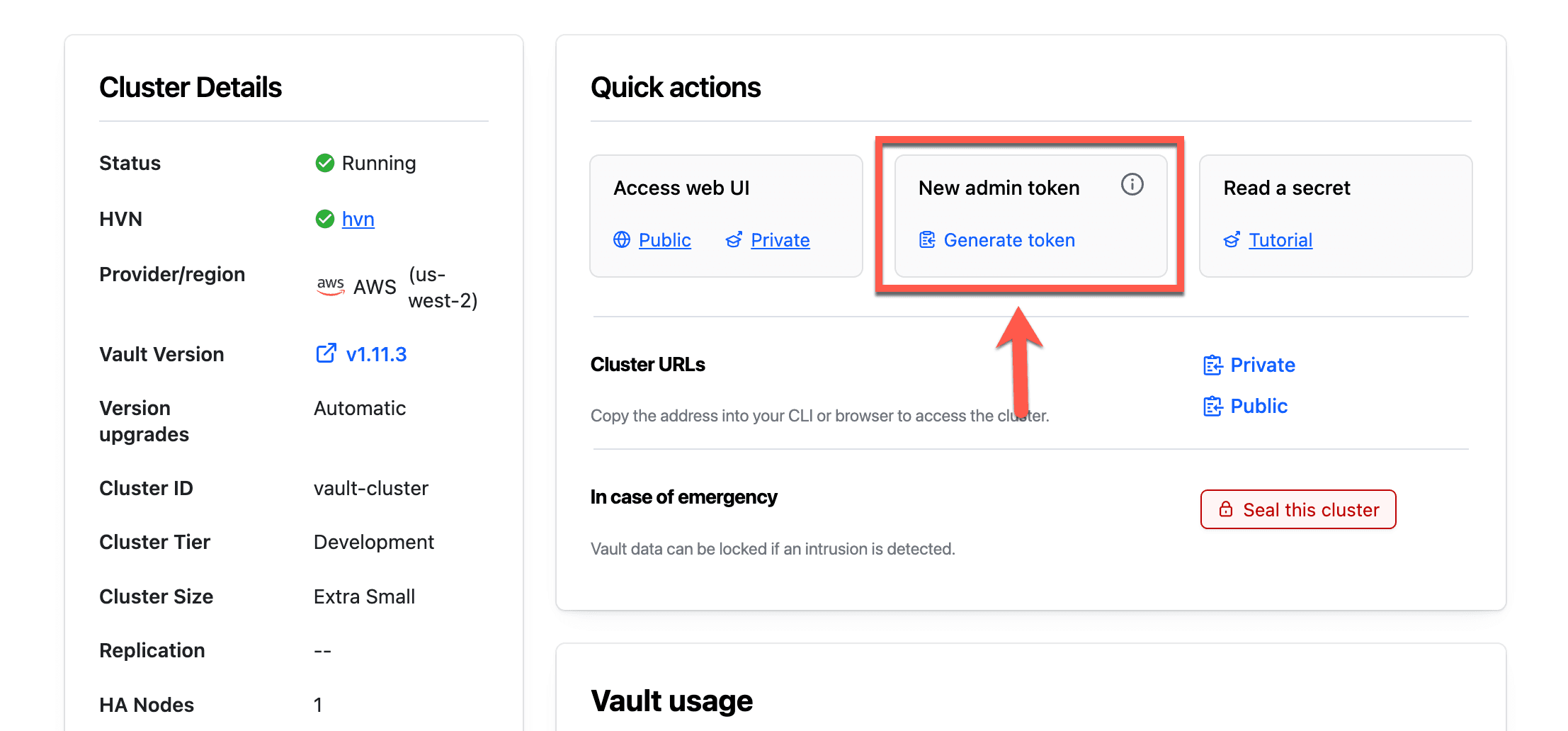 Generate a Token